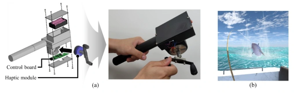 Haptic Interaction Module for VR Fishing Leisure Activity